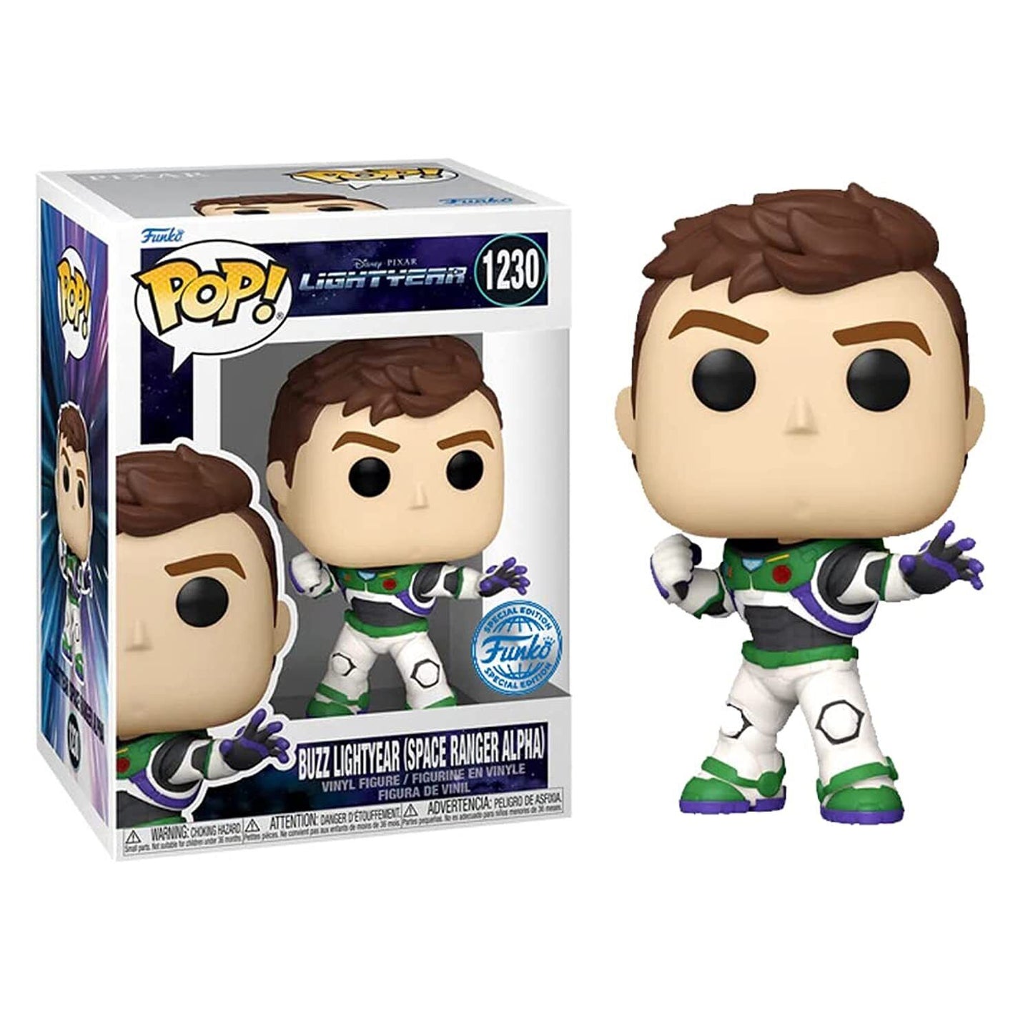 Funko POP! Disney: Buzz Lightyear (Space Ranger Alpha) #1230