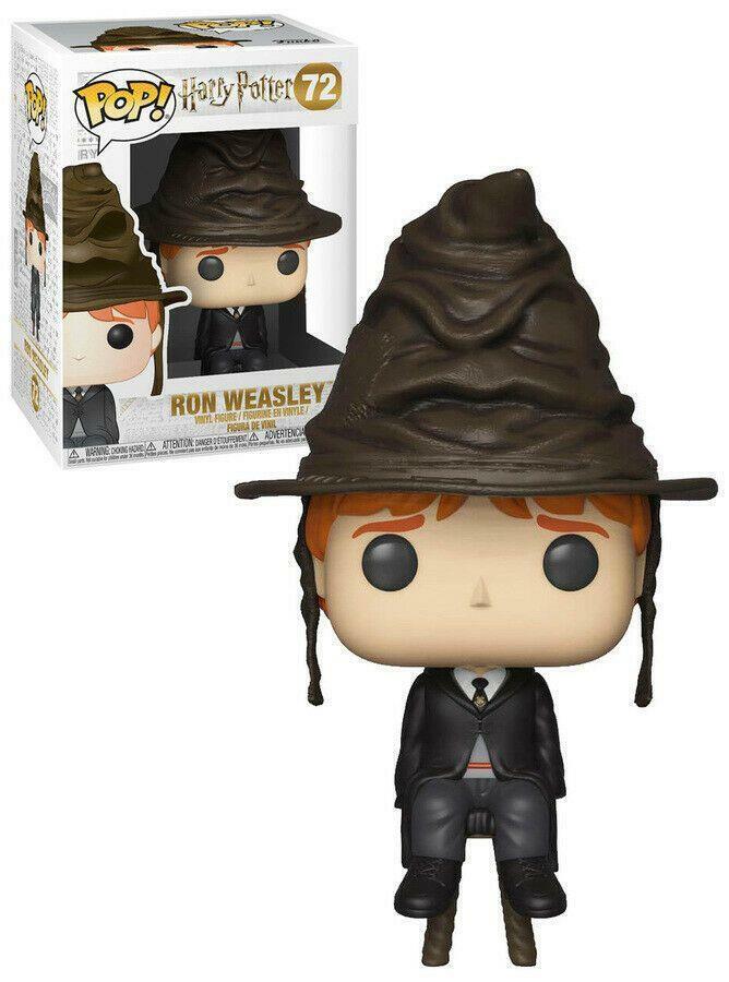 Funko POP! Ron Weasley with Sorting Hat #72