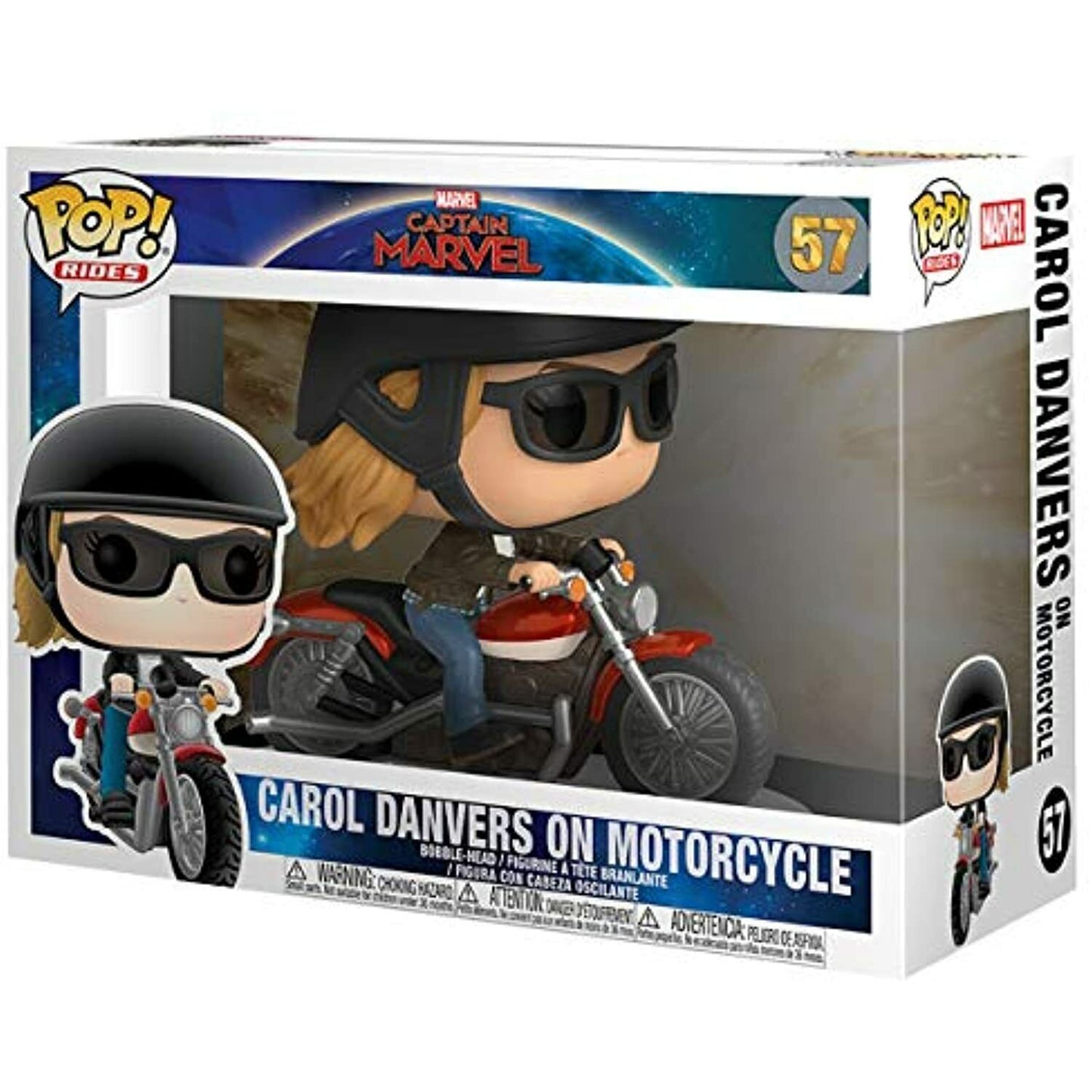 Funko POP! Marvel Captain Marvel - Carol Danvers on Motorcycle