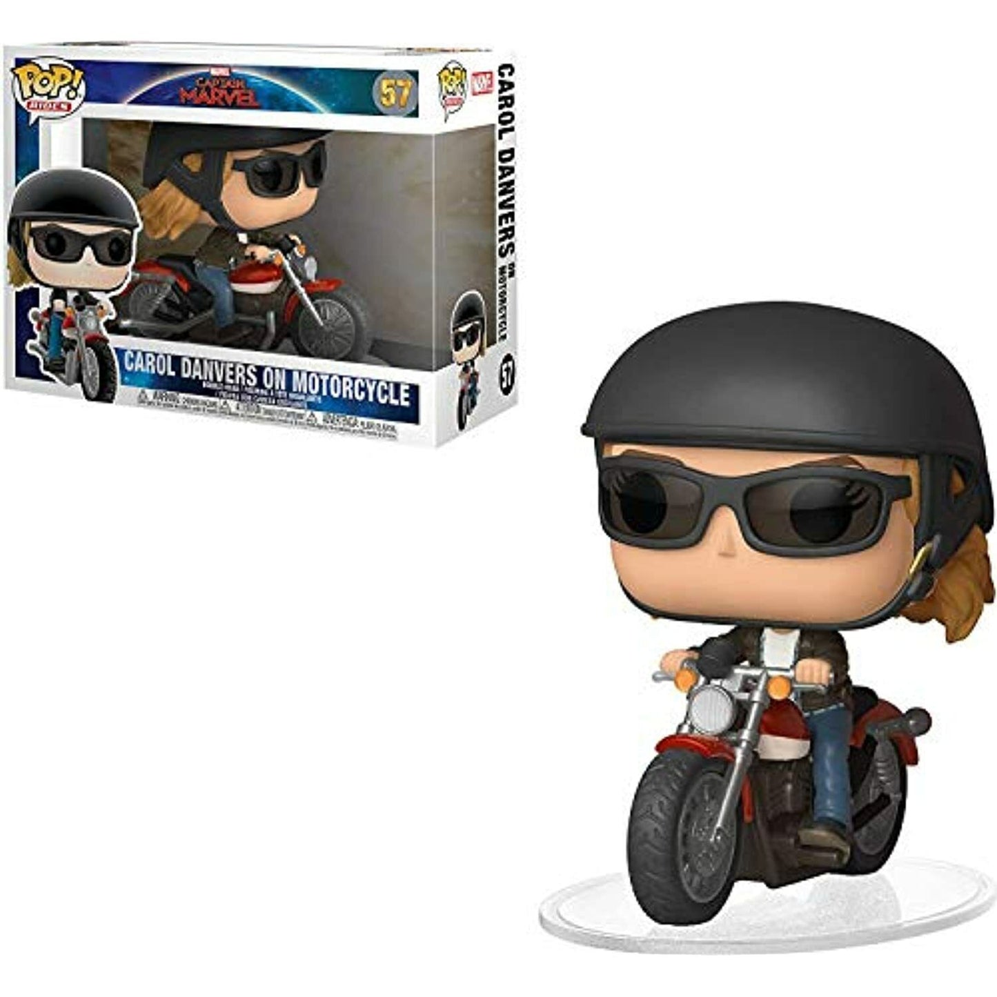 Funko POP! Marvel Captain Marvel - Carol Danvers on Motorcycle