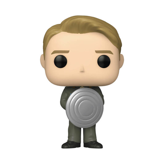 Funko POP! Captain America with Prototype Shield (Metallic)