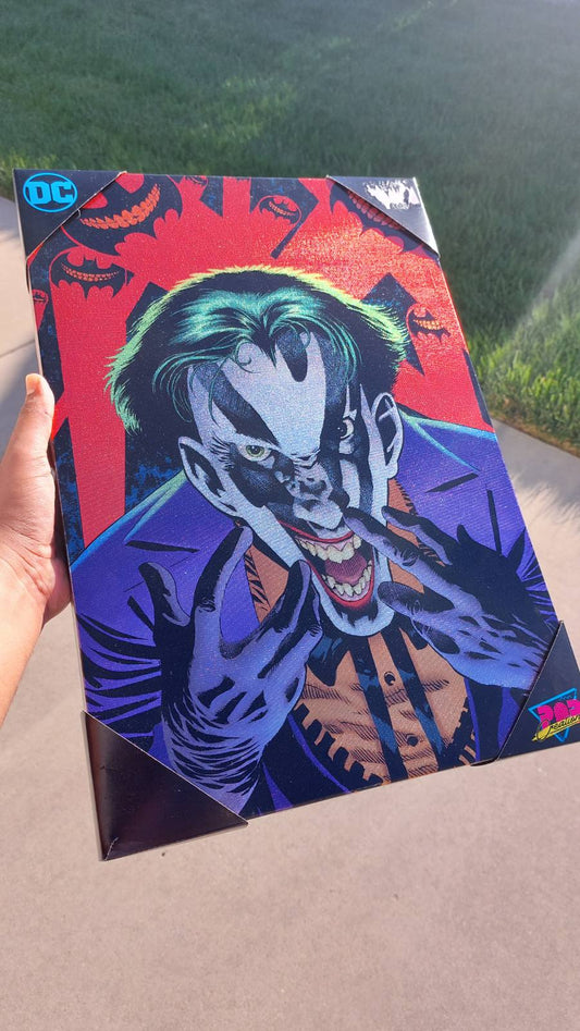 Joker Canvas Wall Art